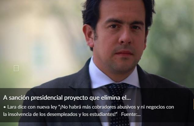 A sanción presidencial proyecto que elimina el costo del cobro pre