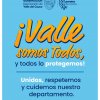 ¡Todos Somos el Valle! Gobernación lanza campaña de unión y respeto por la democracia
