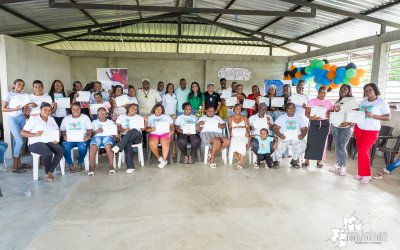La Universidad del Pacífico y la Fundación Puerto Aguadulce Compas certifican a 32 lideresas del Bajo Calima en liderazgo social y comunitario