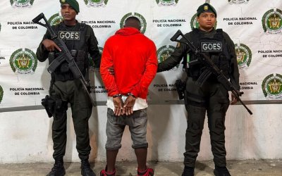 La Policía capturó en Buenaventura a alias "Viejo", señalado reclutador de menores del ELN