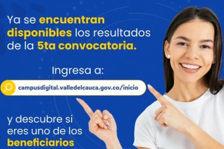 La Gobernación del Valle publica la lista de 577 nuevos beneficiarios de DigiCampus