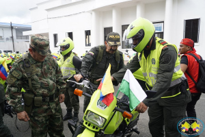 100 motocicletas fueron entregadas al Distrito Especial de Policía  Buenaventura 