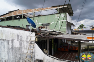 5 viviendas fueron afectadas por ventisca en el barrio Independencia 