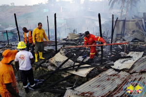 Incendio deja más de 17 casas incineradas en Gamboa