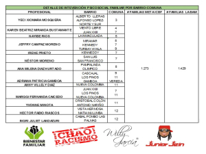 La BAM ha beneficiado a 1.273 familias en Buenaventura 