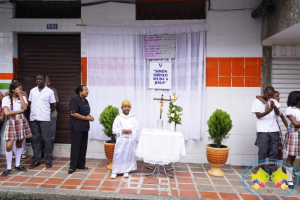 Grupo juvenil Jeshua realizó nuevamente la representación en vivo del Santo Viacrucis en Buenaventura