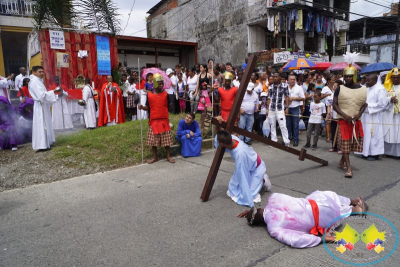 Grupo juvenil Jeshua realizó nuevamente la representación en vivo del Santo Viacrucis en Buenaventura