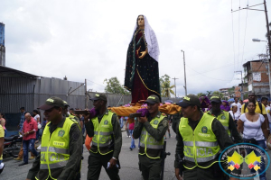 Grupo juvenil Jeshua realizó nuevamente la representación en vivo del Santo Viacrucis en Buenaventura