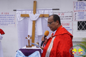 Grupo juvenil Jeshua realizó nuevamente la representación en vivo del Santo Viacrucis en Buenaventura