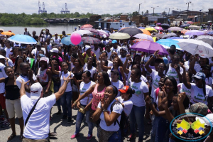 Estudiantes de Unipacífico marcharon exigiendo se convoque a elecciones de estamentos representativos de la Alma Máter