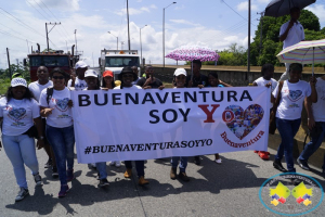 Estudiantes de Unipacífico marcharon exigiendo se convoque a elecciones de estamentos representativos de la Alma Máter