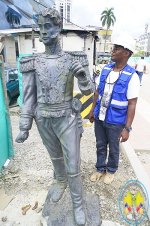 Inició la recuperación de los monumentos del Bulevar del centro de Buenaventura