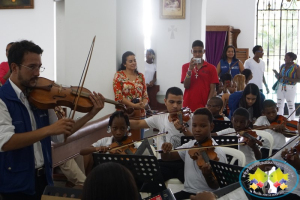 Centro Musical Sinfónico Lleras de Batuta Buenaventura, realizó concierto de clausura del semestre