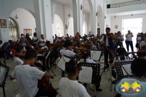 Centro Musical Sinfónico Lleras de Batuta Buenaventura, realizó concierto de clausura del semestre