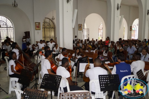 Centro Musical Sinfónico Lleras de Batuta Buenaventura, realizó concierto de clausura del semestre