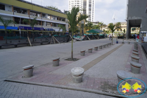 Bolardos del Bulevar del Centro están siendo dañados por inescrupulosos