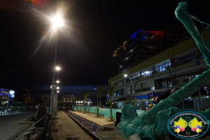 La iluminación del bulevar del Centro de Buenaventura cumple todas las normas y estará a la altura de los bulevares de Europa