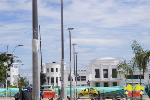 La iluminación del bulevar del Centro de Buenaventura cumple todas las normas y estará a la altura de los bulevares de Europa