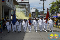 En Buenaventura también se realizó el desfile del Día de la Independencia de Colombia