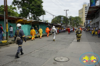 En Buenaventura también se realizó el desfile del Día de la Independencia de Colombia