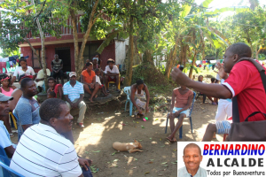 Bernardino Abad Quiñones escuchó a los habitantes de La Bocana y reafirmó su compromiso con la comunidad