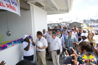 Vicepresidente German Vargas Lleras dio paso protocolario por el nuevo puente El Piñal de Buenaventura 