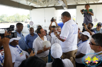 Vicepresidente German Vargas Lleras dio paso protocolario por el nuevo puente El Piñal de Buenaventura 