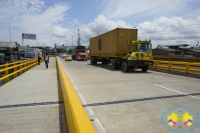 Vicepresidente German Vargas Lleras dio paso protocolario por el nuevo puente El Piñal de Buenaventura 