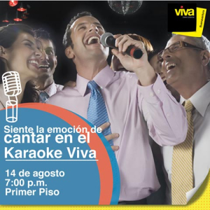 A todo pulmón, el karaoke más divertido, hoy en tu Centro Comercial viva Buenaventura