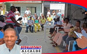 Bernardino Quiñones escuchó a los adultos mayores del barrio Mayolo y reafirmó su compromiso con ellos