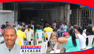 Bernardino Quiñones escuchó a los adultos mayores del barrio Mayolo y reafirmó su compromiso con ellos