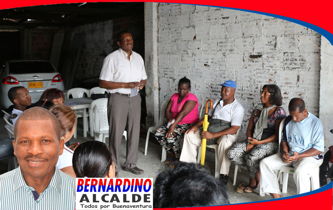 Bernardino Quiñones escuchó a los adultos mayores del barrio Mayolo y reafirmó su compromiso con ellos