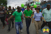 La "Semana Verde", culminó con el acompañamiento de la senadora Claudia López 