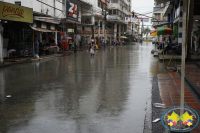 Buena parte del centro de Buenaventura se inundó por fuerte aguacero