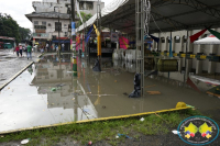 Buena parte del centro de Buenaventura se inundó por fuerte aguacero