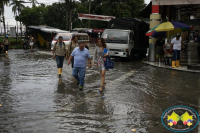 Buena parte del centro de Buenaventura se inundó por fuerte aguacero