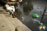 Buena parte del centro de Buenaventura se inundó por fuerte aguacero