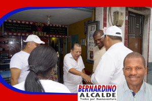 Bernardino Quiñones se tomó los barrios Pueblo Nuevo y el Centenario 