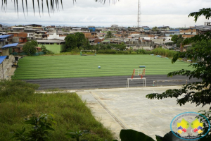 Polideportivo del barrio La Independencia se entregará a finales de octubre