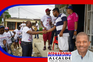 Bernardino Quiñones visitó algunos sectores de los barrios Rockefeller, Modelo, María Eugenia y Bellavista en puerta a puerta