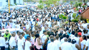 Con misa multitudinaria de acción de gracias Eliécer Arboleda celebró cierre de campaña  en la Catedral San Buenaventura