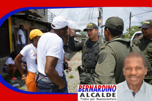 Bernardino Quiñones realizó el cierre de campaña en recorrido por algunos sectores de Miraflores y el Oriente