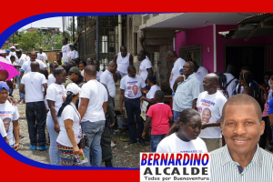 Bernardino Quiñones realizó el cierre de campaña en recorrido por algunos sectores de Miraflores y el Oriente