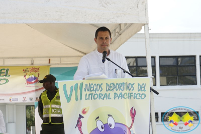 Iniciaron los VII Juegos Deportivos del Litoral Pacífico con un breve desfile en Buenaventura