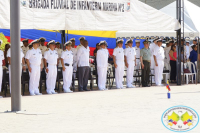 Armada Nacional conmemoró los 79 años de creación de la Infantería de Marina