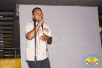 A todo pulmón el karaoke de Viva Buenaventura fue muy divertido