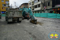 Se iniciaron los trabajos de repavimentación de la Calle 5ª