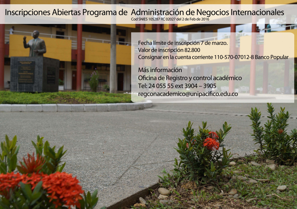 Programa Administración de Negocios Internacionales