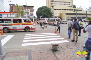 Secretaría de Tránsito inició señalización en el Bulevar de Buenaventura 