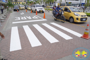 Secretaría de Tránsito inició señalización en el Bulevar de Buenaventura 